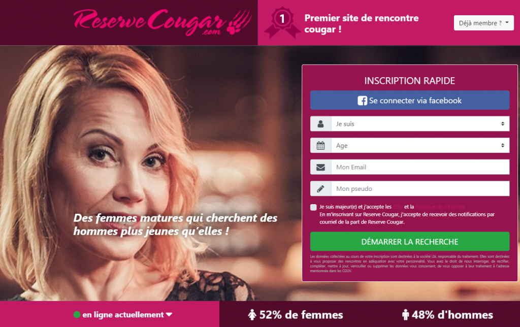 rencontre cougar gratuit